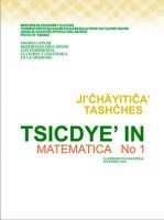 Tsicdye’ in: Matematica N° 1
