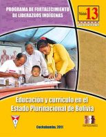 Módulo 13: Educación y currículo en el Estado Plurinacional de Bolivia